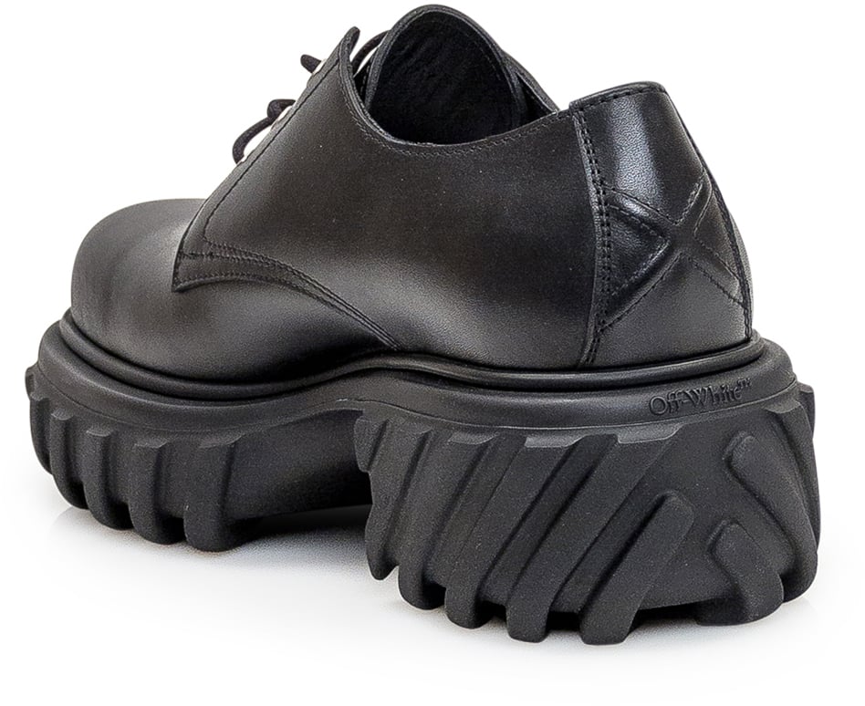 OFF-WHITE Off-White Flat shoes Black Zwart