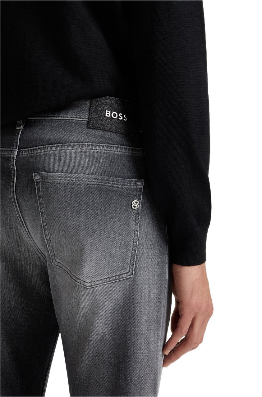 Boss C-Delaware Charcoal Grijs