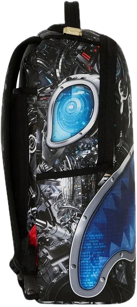 Sprayground Full Mechanical Shark Dlxr Backpack Zwart