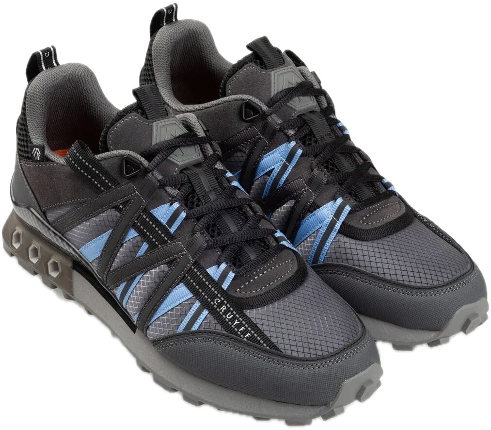 Cruyff Fearia HexTech Monsterrat Grey/Blue Grijs