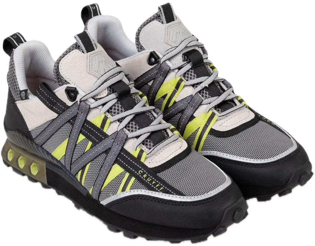 Cruyff Fearia HexTechMonsterrat GreyYellow Grijs