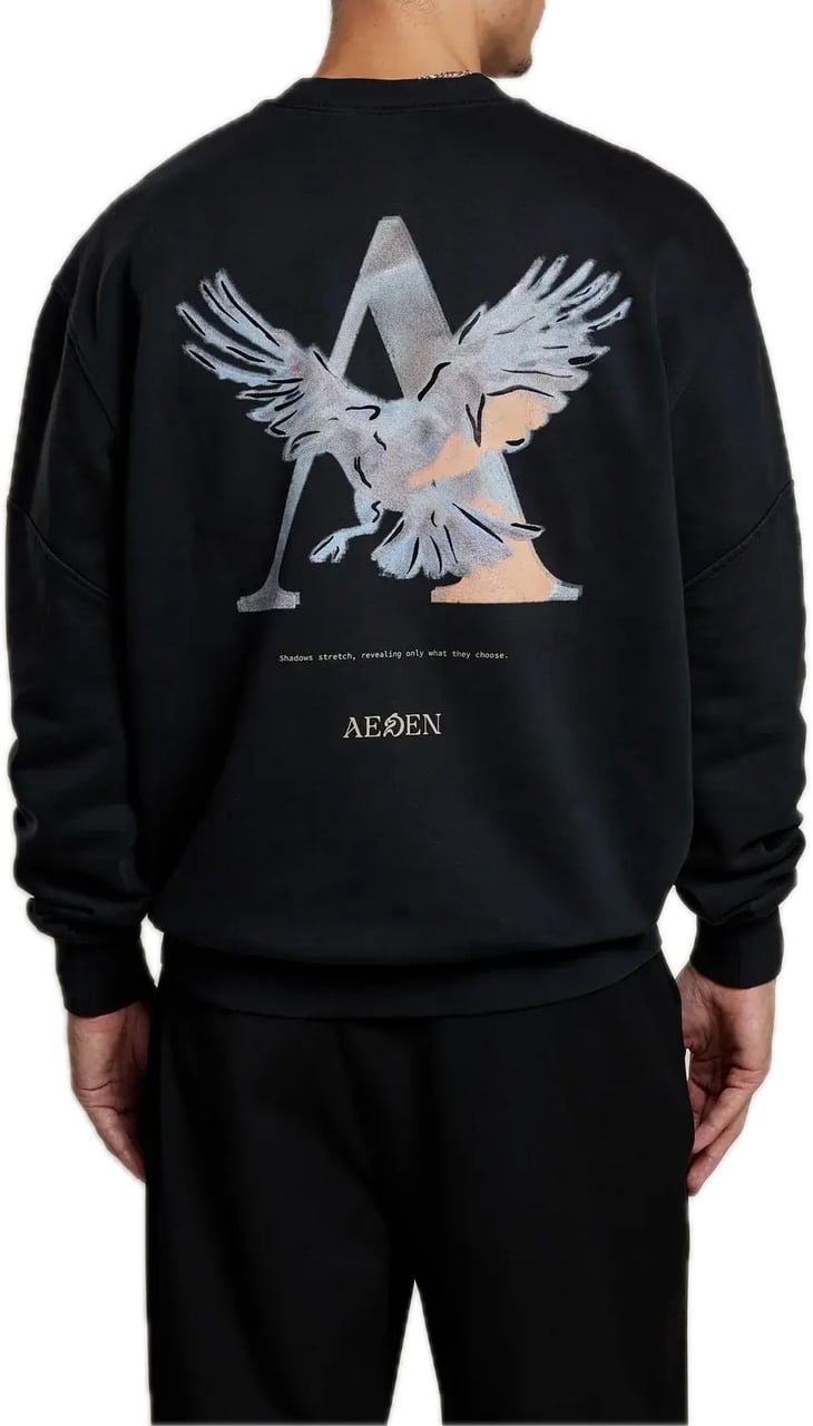 Aeden Arnaud Sweater Black Zwart