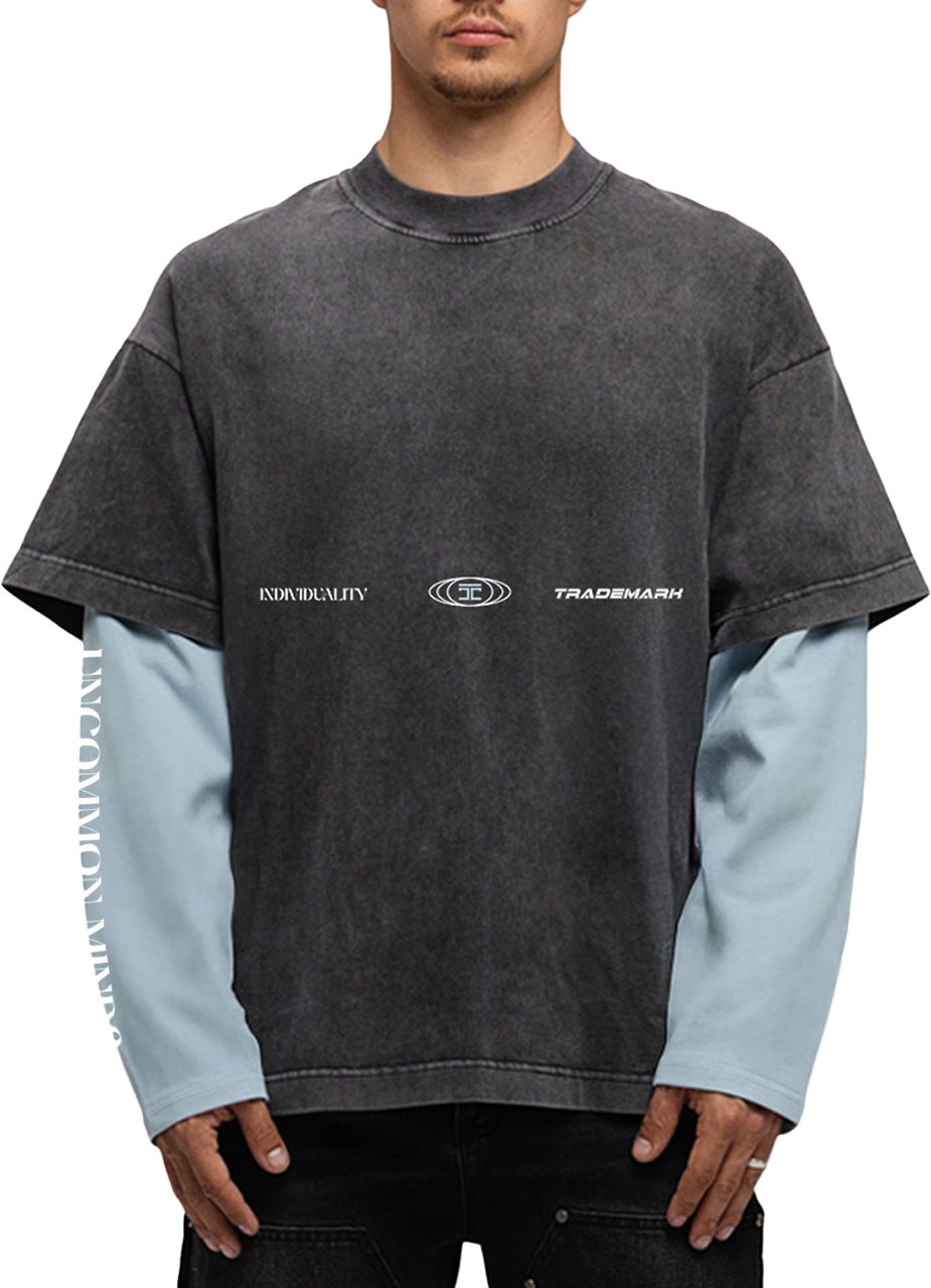JORCUSTOM Longsleeve UncommonMinds Grijs