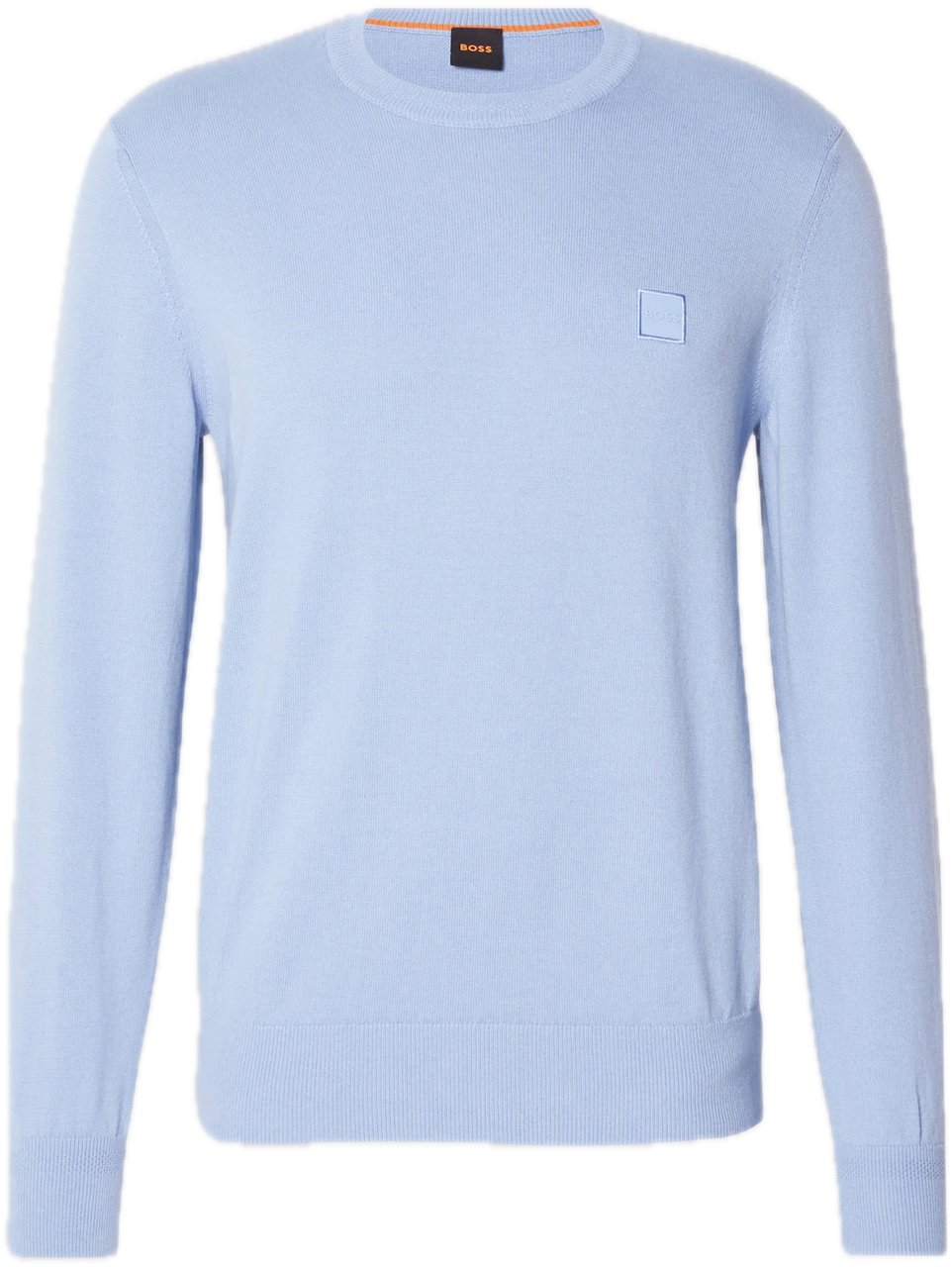 Boss Kanovano knit sweater licht blauw Blauw