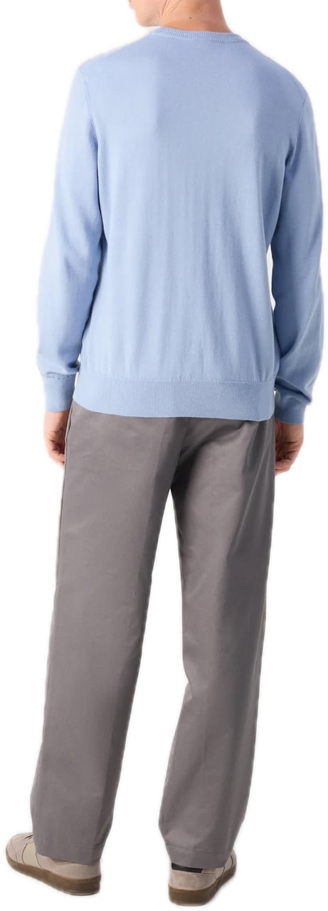 Boss Kanovano knit sweater licht blauw Blauw