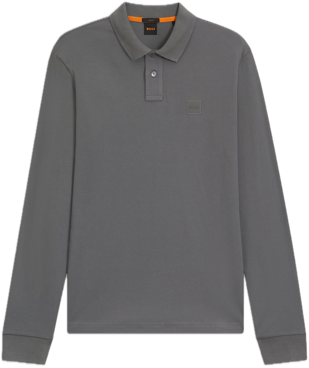 Boss Passerby longsleeve open grey grijs Grijs