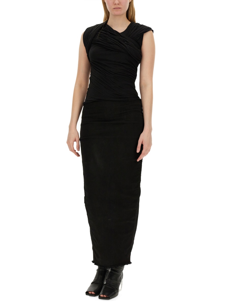 Rick Owens "HARNESS T" TOP Zwart