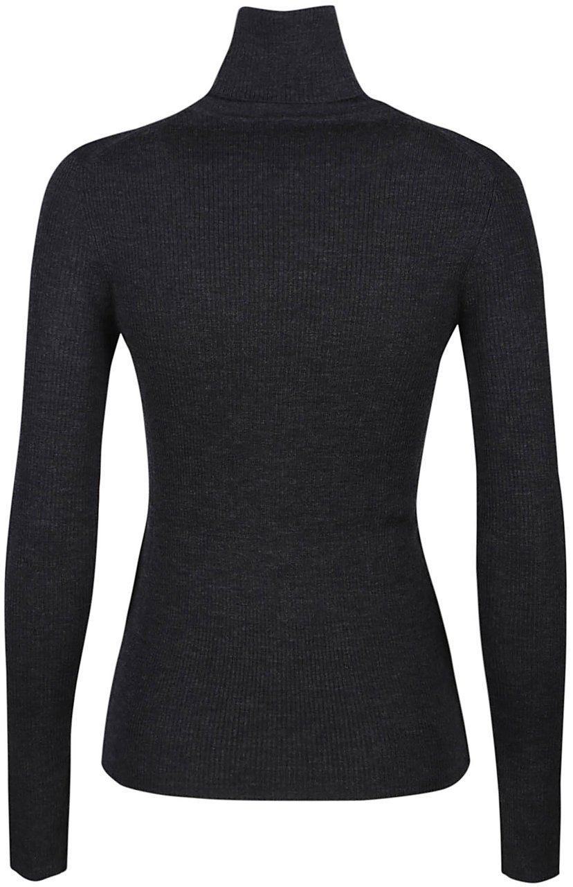 P.A.R.O.S.H. Leila Turtle Neck Sweater Grey Grijs