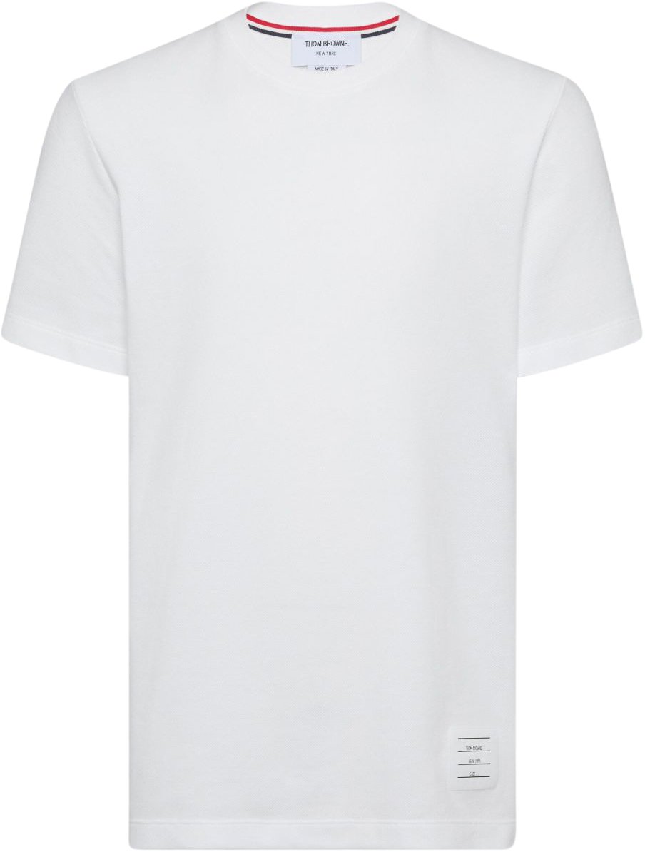 Thom Browne T-shirts And Polos White Wit