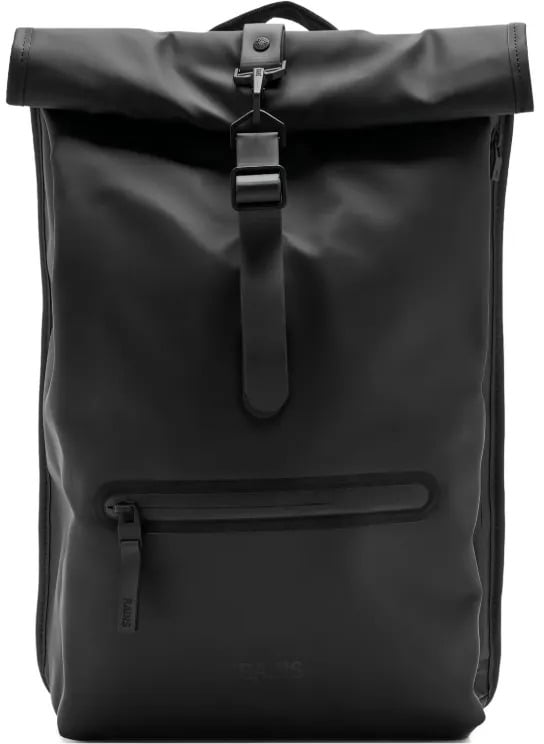 Rains Rains Rolltop Rucksack W3 Rugtassen Zwart 13320 Zwart