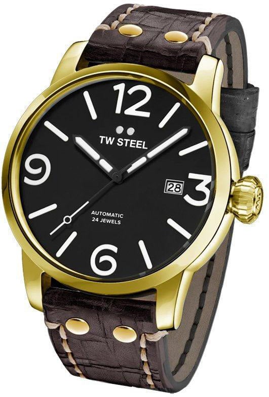 TW Steel TW Steel MS55 Maverick Automaat Horloge 45mm Bruin