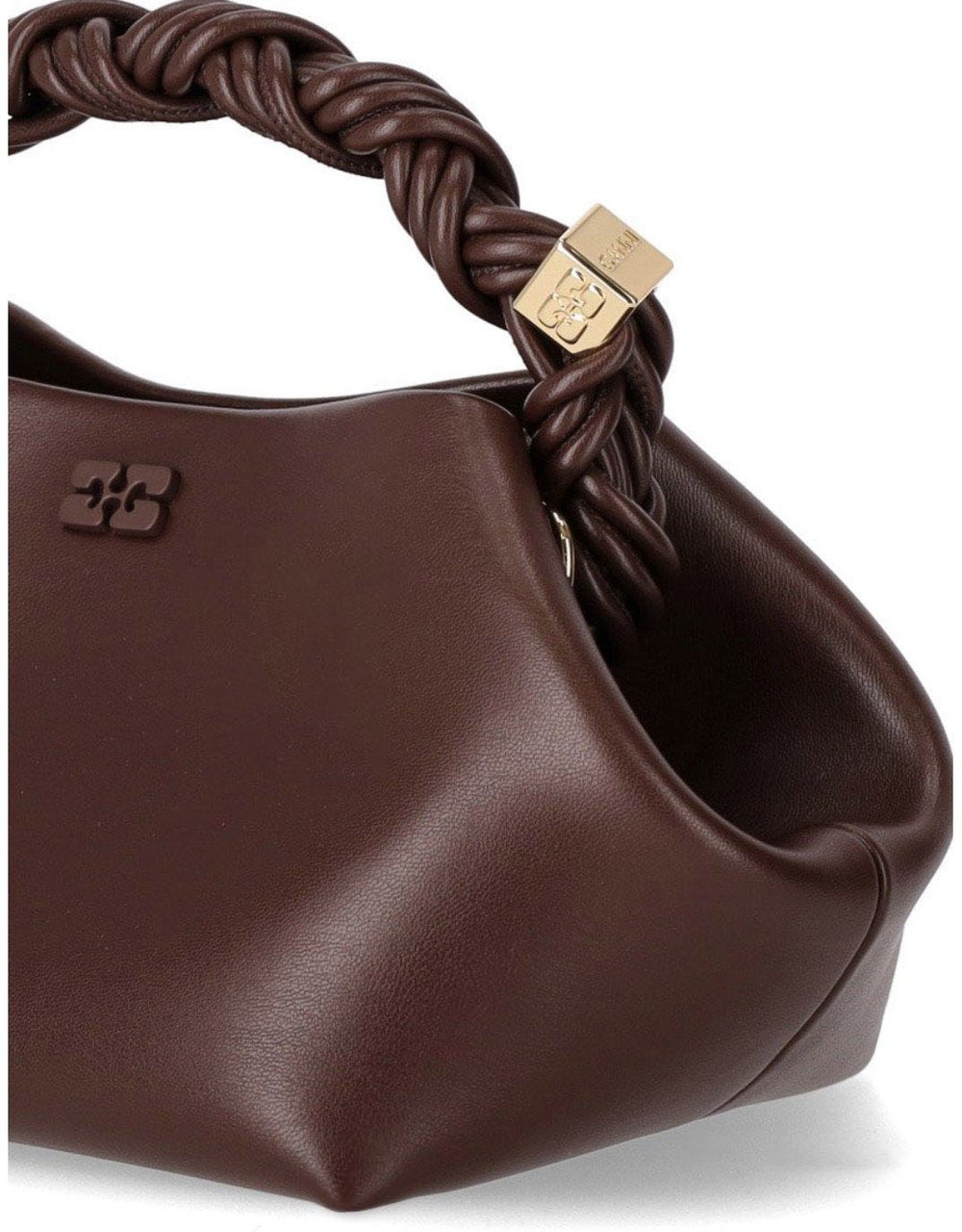 Ganni Bags Chocolate Fondant Bruin