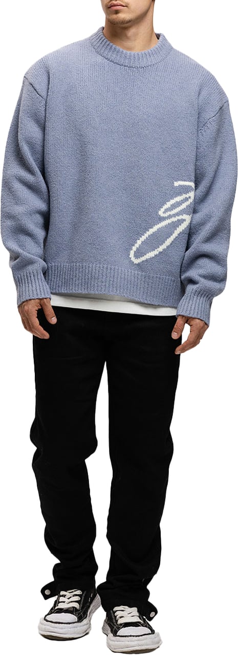 JORCUSTOM Knit Sweater Blauw