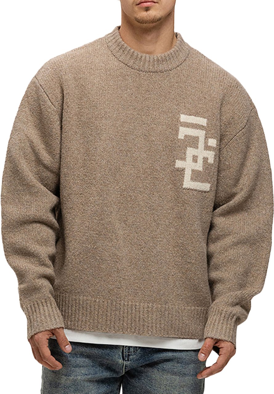 JORCUSTOM Kniti Sweater Bruin