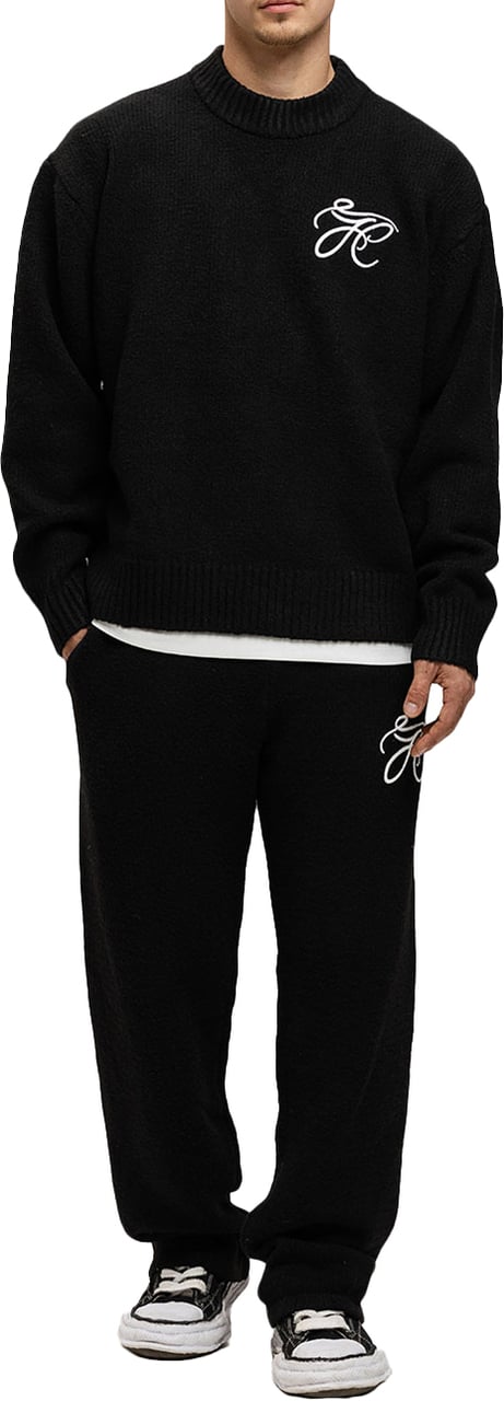 JORCUSTOM Knitsweater Zwart