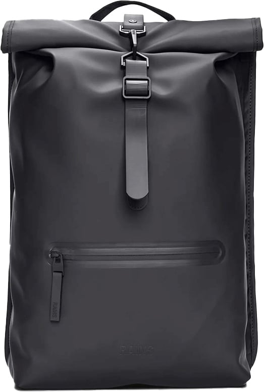 Rains Rains Rolltop Rucksack W3 Rugtassen Zwart 13320 Zwart