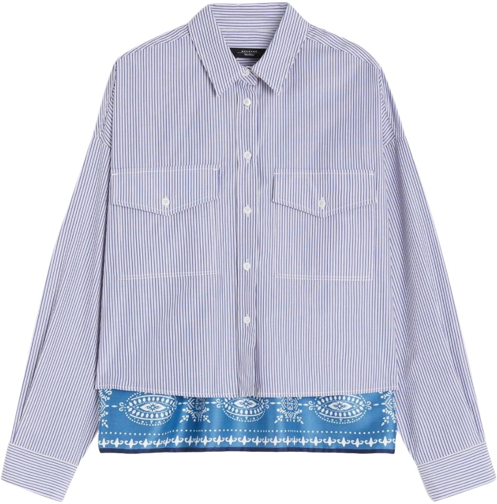 Max Mara Shirts Blue Blauw