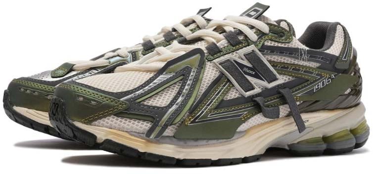 New Balance New Balance 1906A Olive Juice Sea Salt Zwart