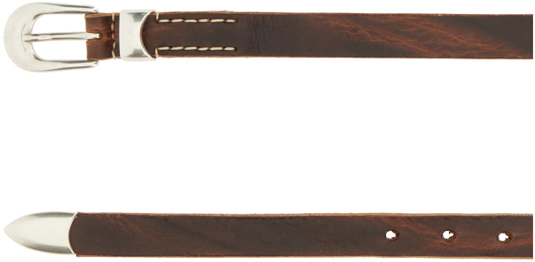 Our Legacy 2 CM BELT Wit