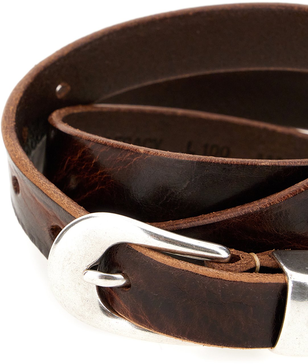 Our Legacy 2 CM BELT Wit