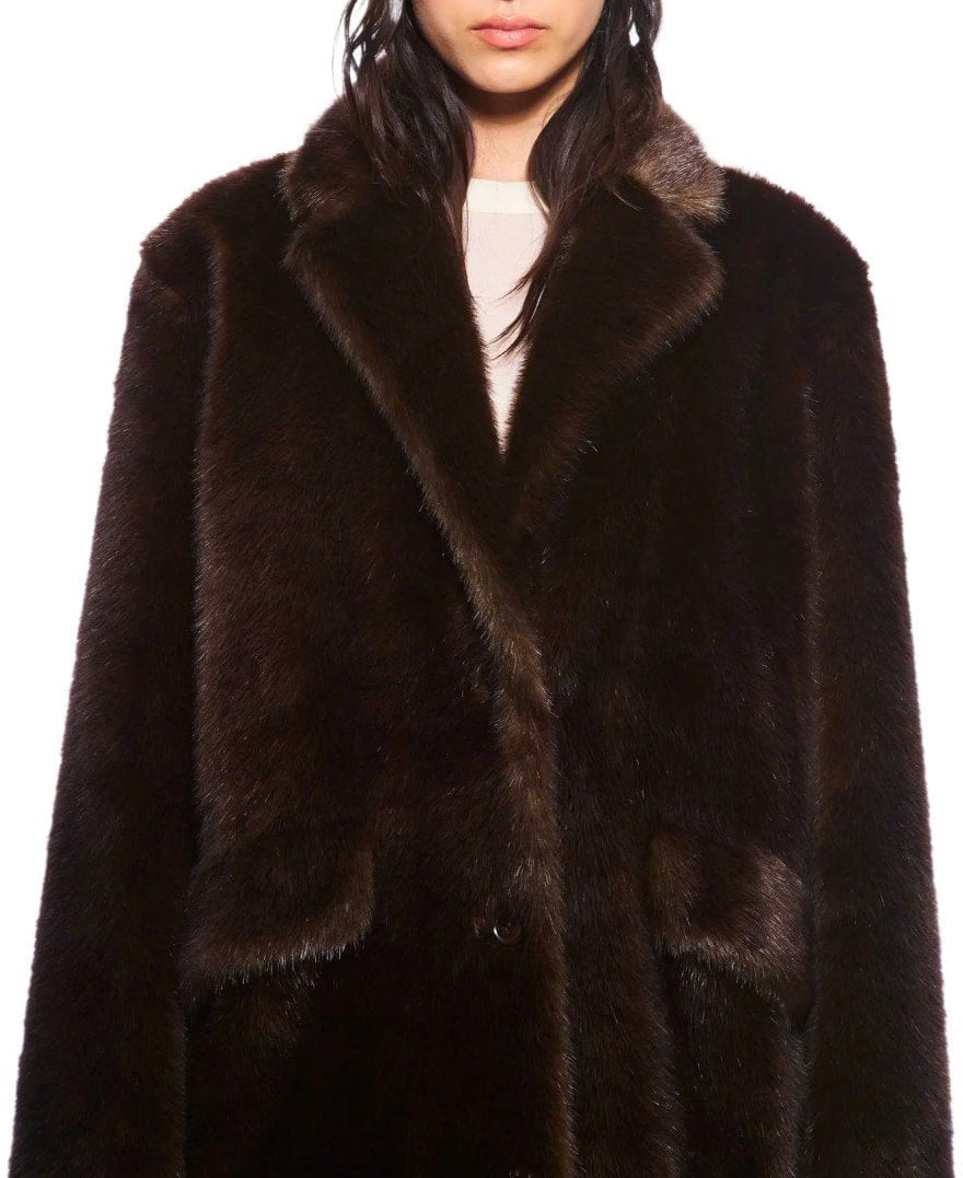Stand Studio Coats Brown Bruin