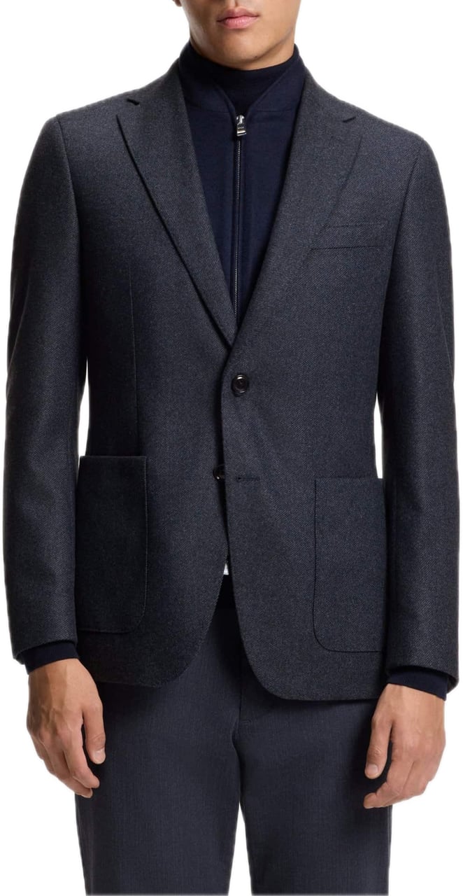 Boss H-Hutson-Bib-254 Dark Blue Blauw