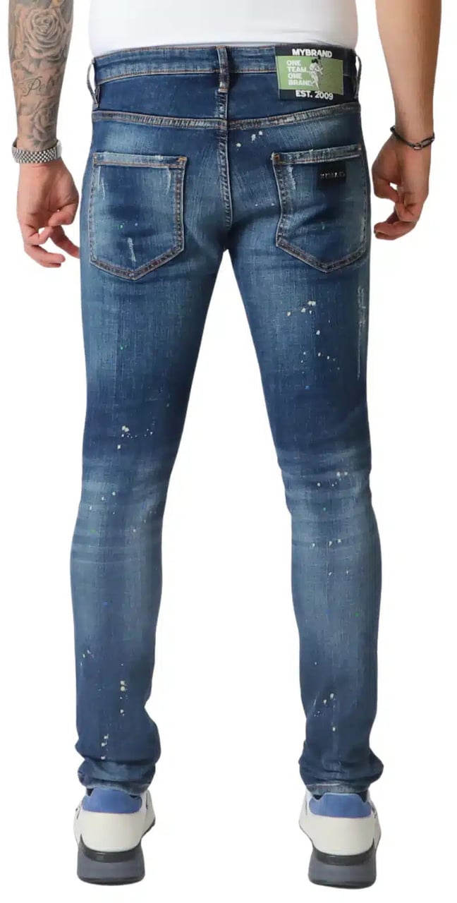 My Brand Team Mb Jeans Denim Blauw