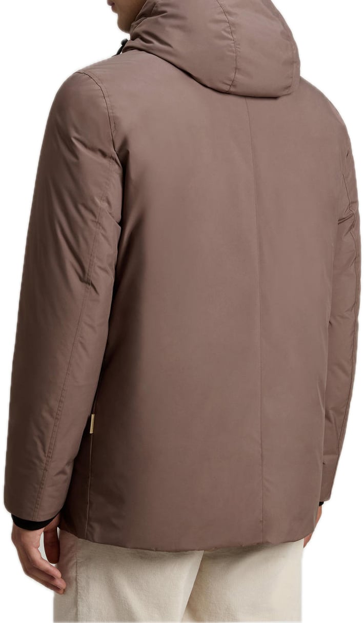 Woolrich Men Cloud Arctic Parka Falcon Brown Bruin