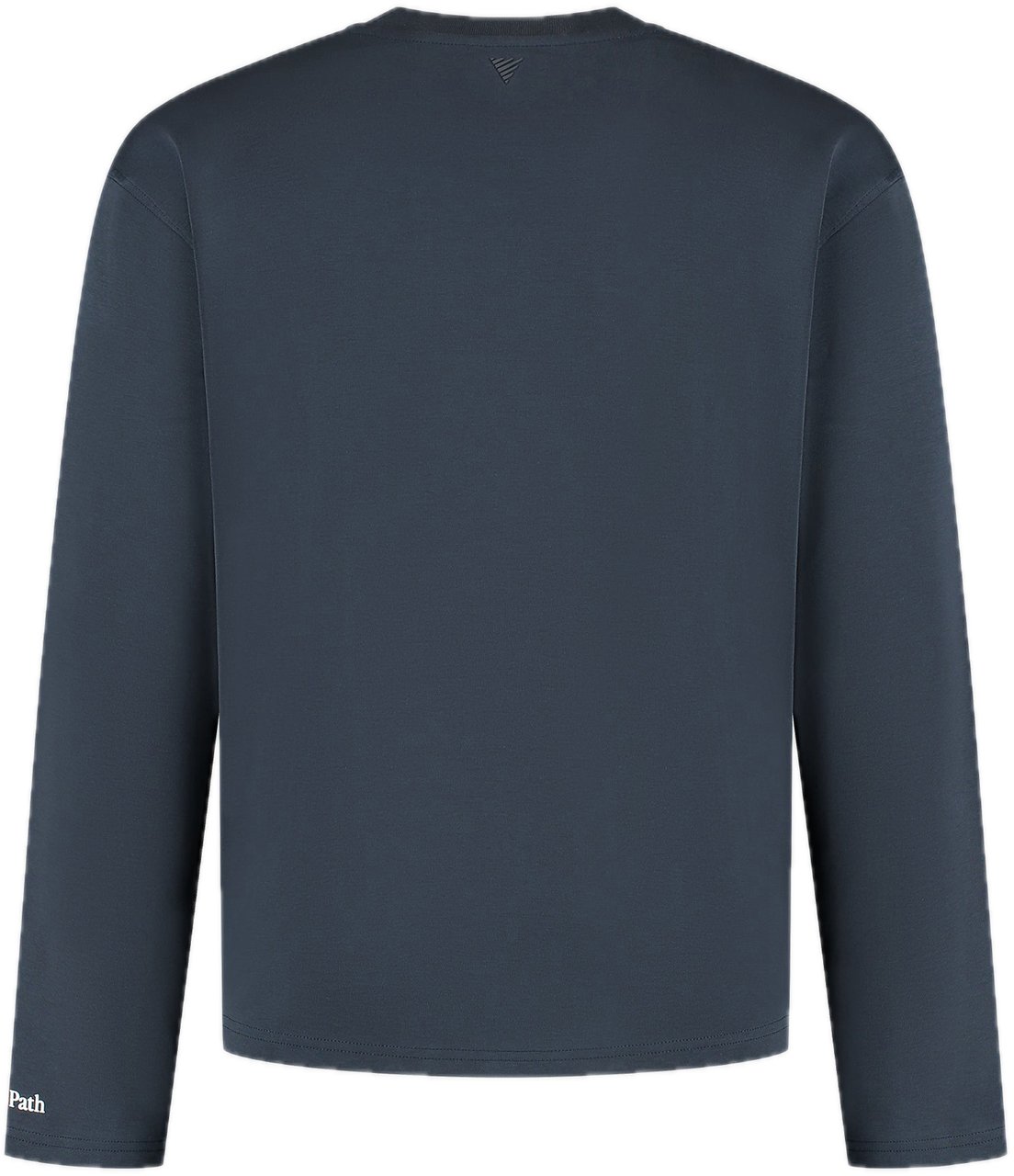 Pure Path oversized longsleeve Dark Navy Blauw