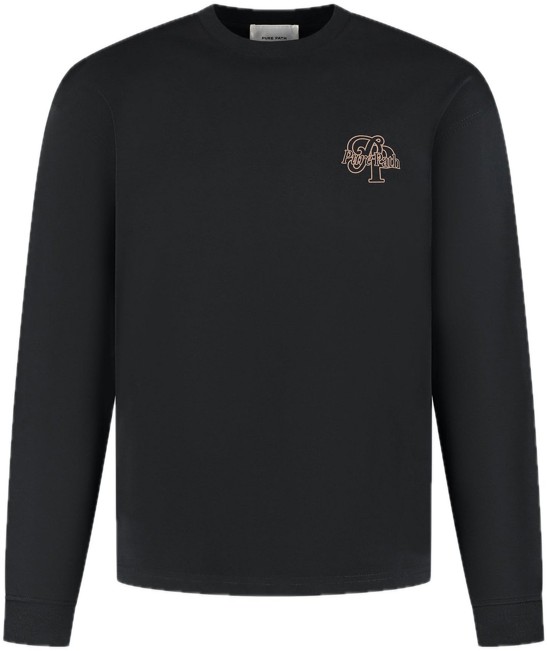 Pure Path oversized longsleeve black Zwart
