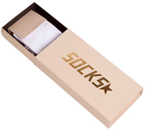 Golden Goose sokken wit ster Wit