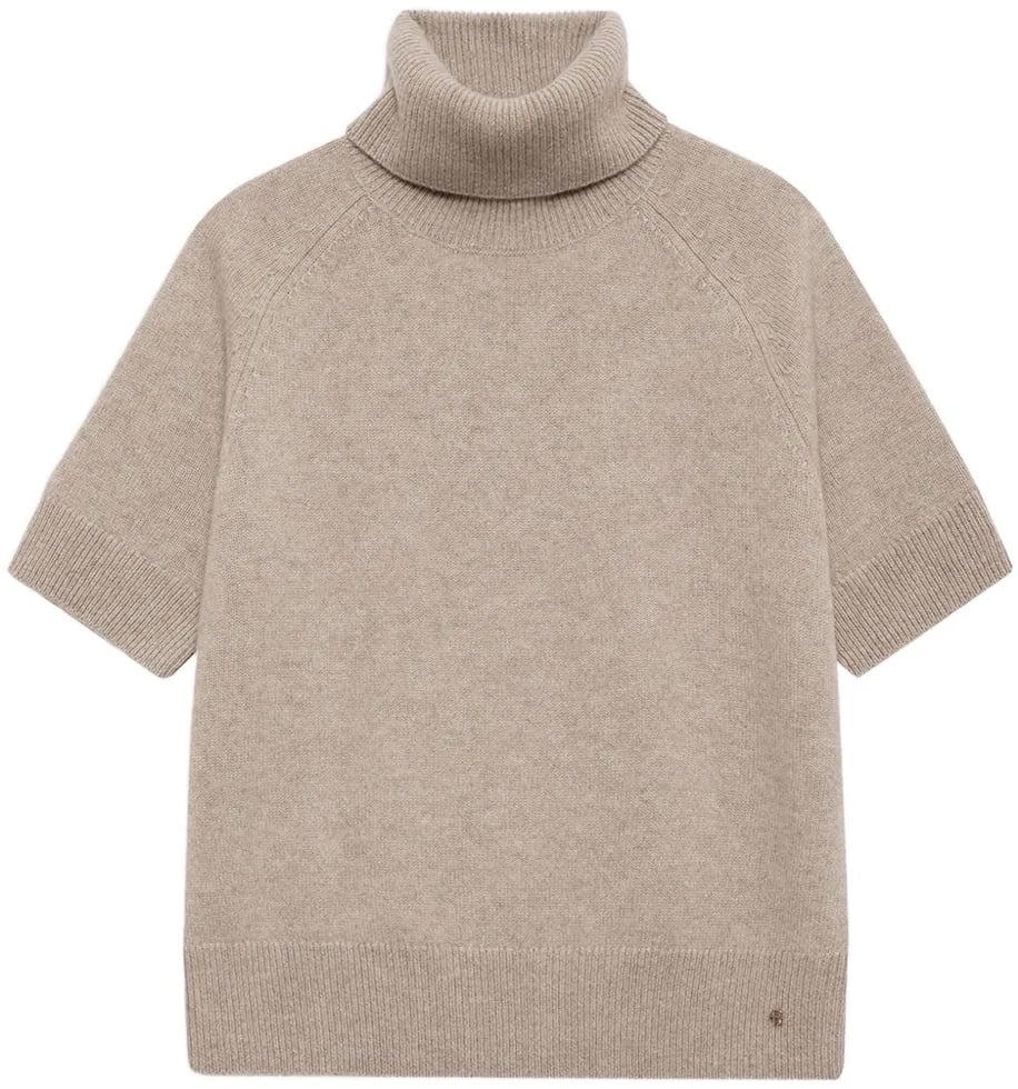 Anine Bing rolkraag camel Beige