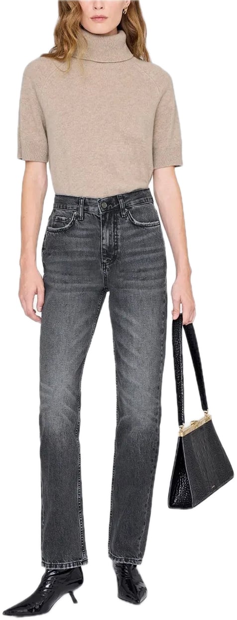 Anine Bing rolkraag camel Beige