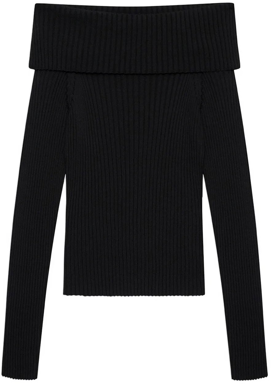 Anine Bing top zwart Zwart