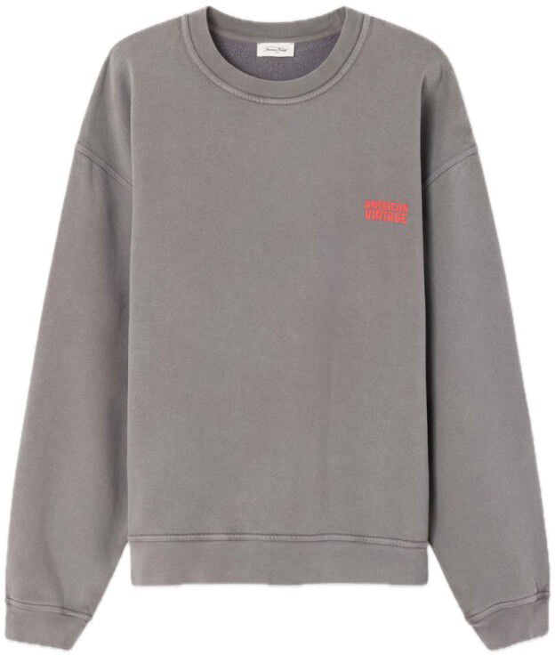 American Vintage sweater grey Grijs