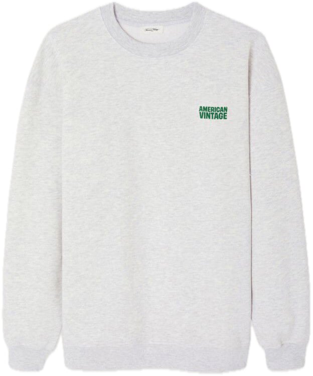 American Vintage sweater grey Grijs