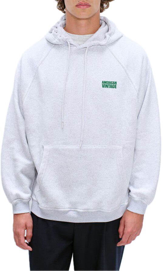 American Vintage Hoodie grey Grijs