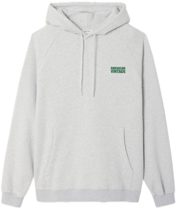 American Vintage Hoodie grey Grijs