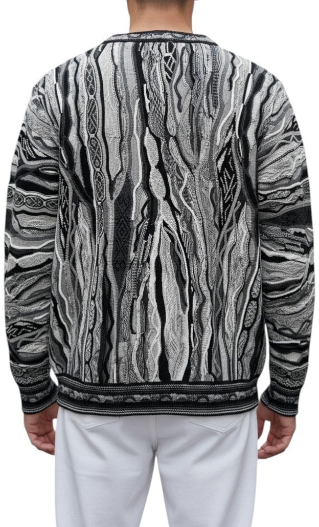 Carlo Colucci Trui C12509 201 Zwart