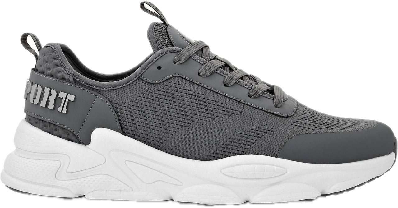 Plein Sport Lo-Top Sneakers Grey Grijs