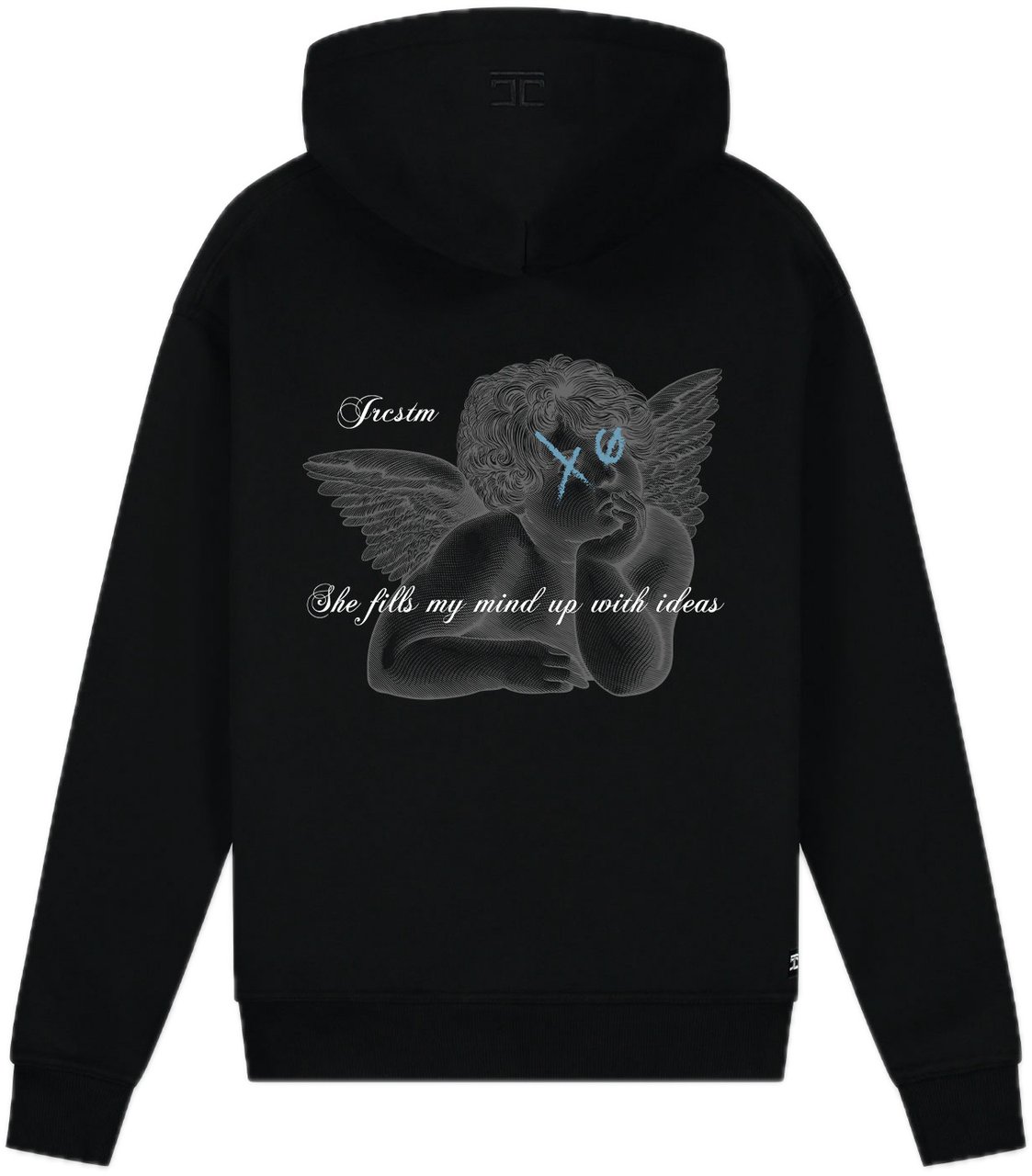JORCUSTOM Angel Sf Hoodie Black Zwart