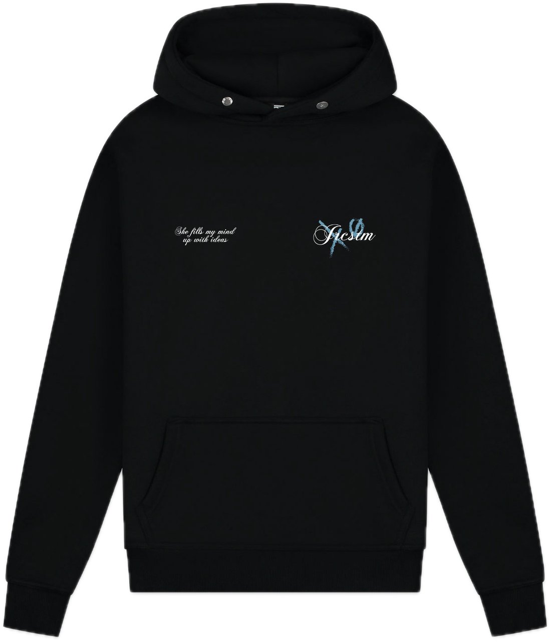 JORCUSTOM Angel Sf Hoodie Black Zwart