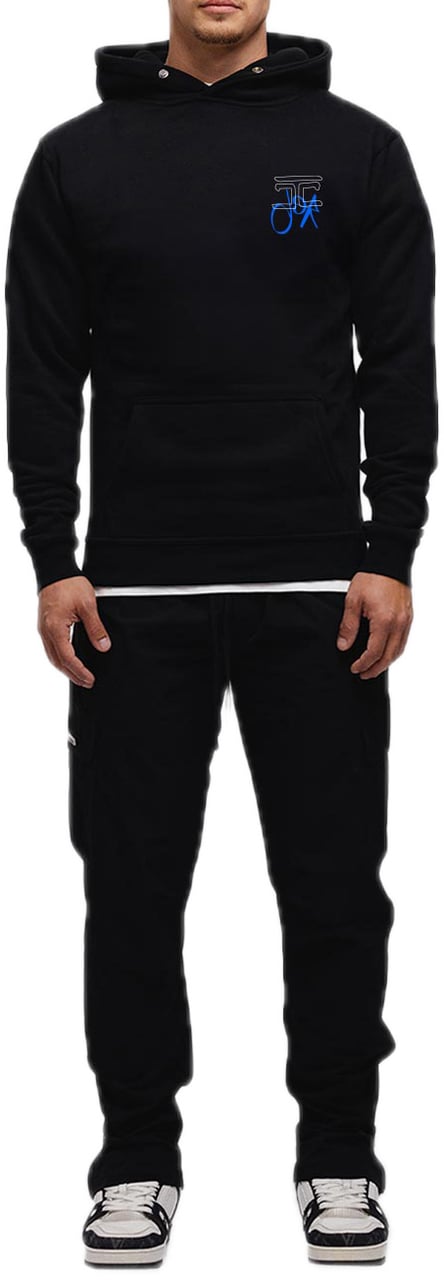 JORCUSTOM Future Sf Hoodie Black Zwart