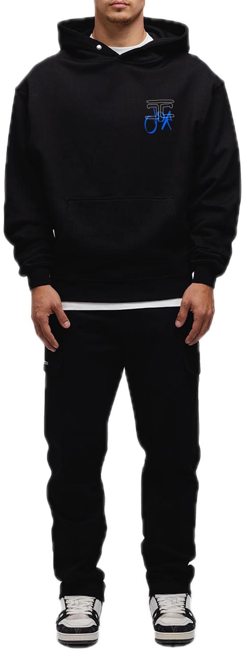 JORCUSTOM Future Os Hoodie Black Zwart