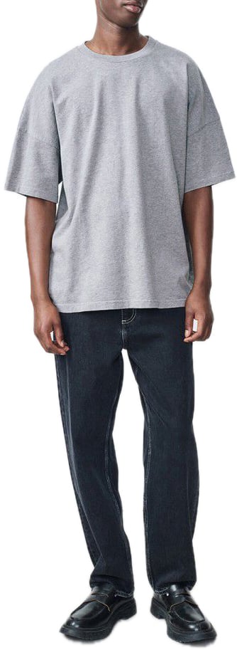 American Vintage t-shirt grey Grijs