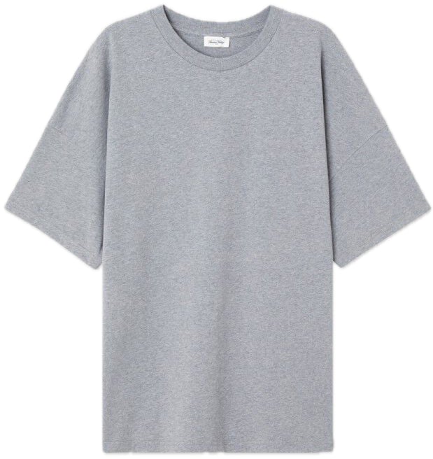 American Vintage t-shirt grey Grijs