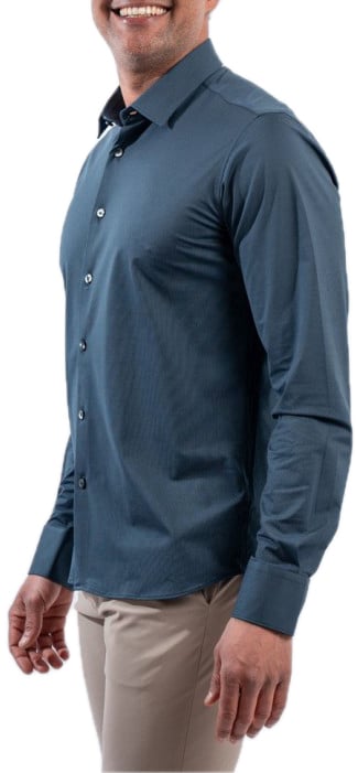 RRD Oxford Jaquard Blue Blauw