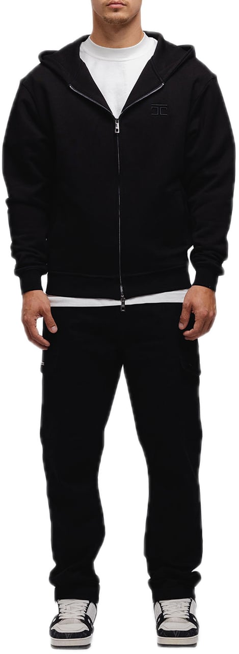 JORCUSTOM Future Zip Hoodie Black Zwart