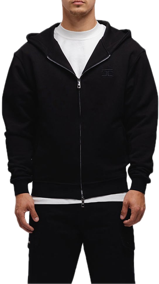 JORCUSTOM Future Zip Hoodie Black Zwart