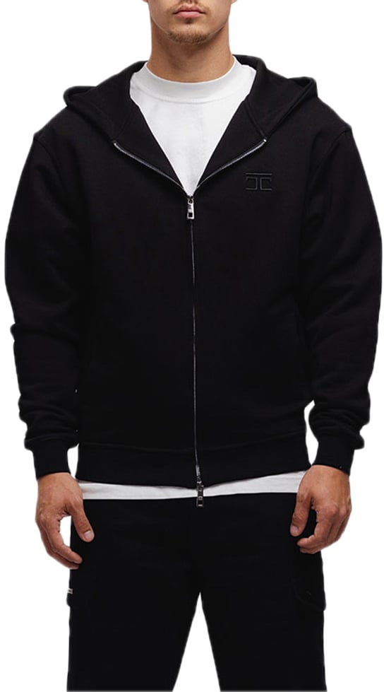 JORCUSTOM LoveAngel Zip Hoodie Black Zwart